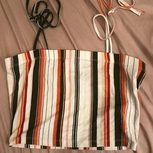Striped Crop Cami